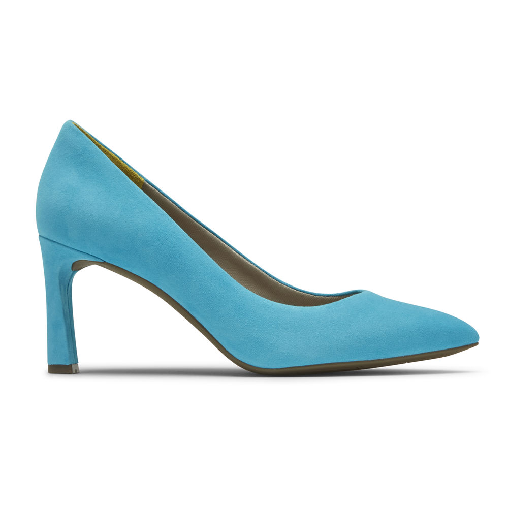 Rockport Heels For Womens Blue - Total Motion Sheehan - WS8423795